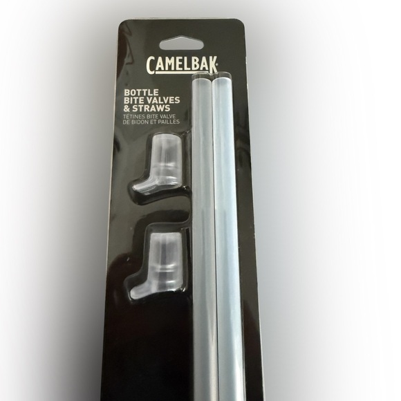 CamelBak Eddy+ Bottle Bite Valves & Straws – Clear (2-Pack) - Picture 2 of 6